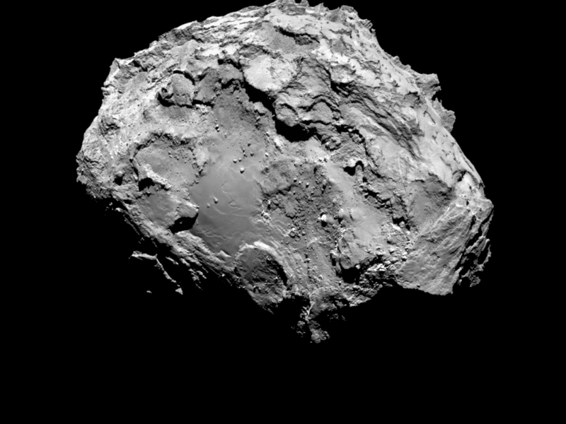 Illustration for article titled First Close-Up Photos Of The Solar System's "Most Crazy Bonkers Comet"